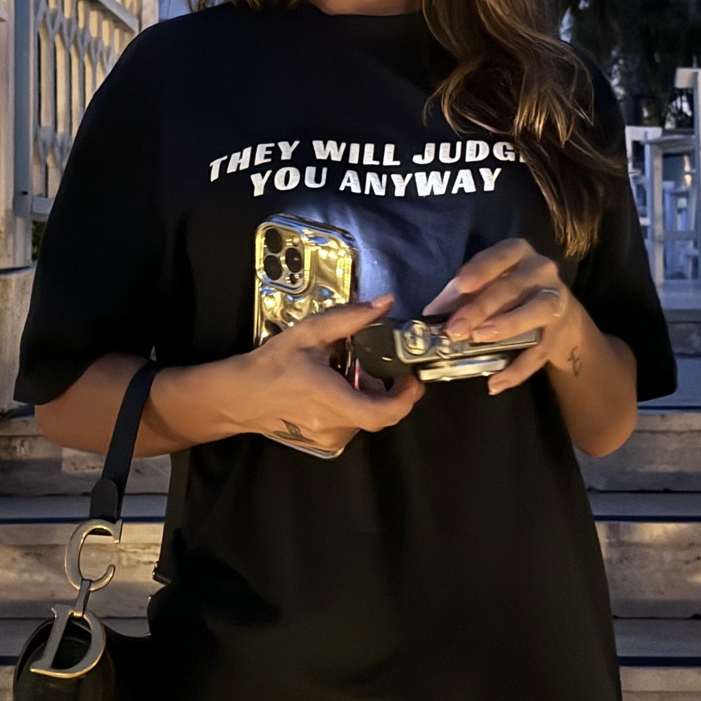 JUDGE ANYWAY tričko