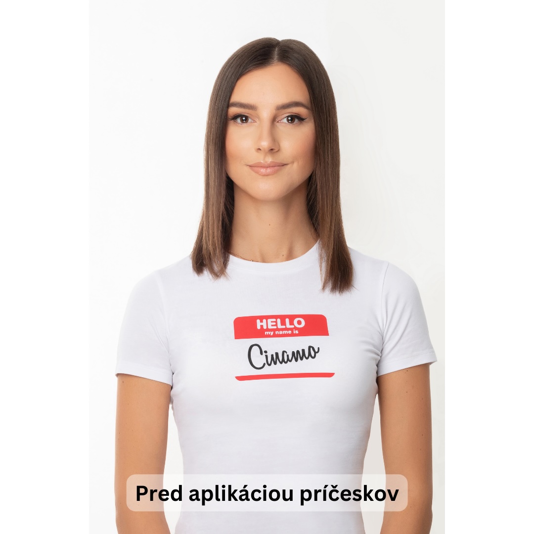 CLIP-IN vlasy Cinamo hnedá