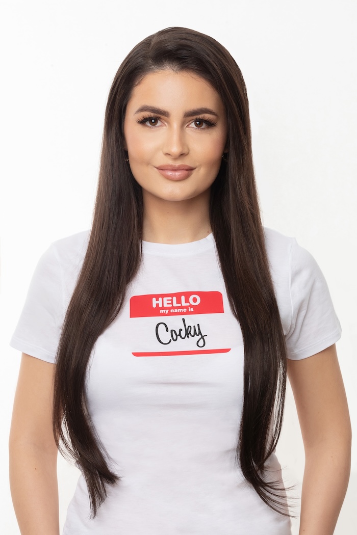 CLIP-IN vlasy Cocky tmavo-hnedá