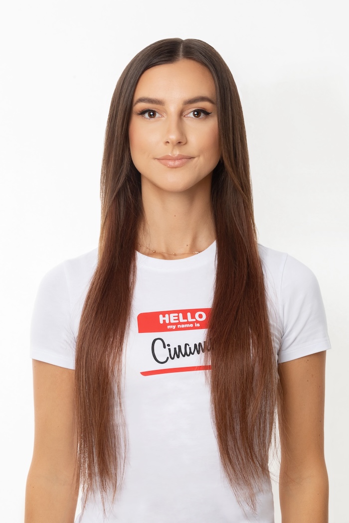 CLIP-IN vlasy Cinamo hnedá