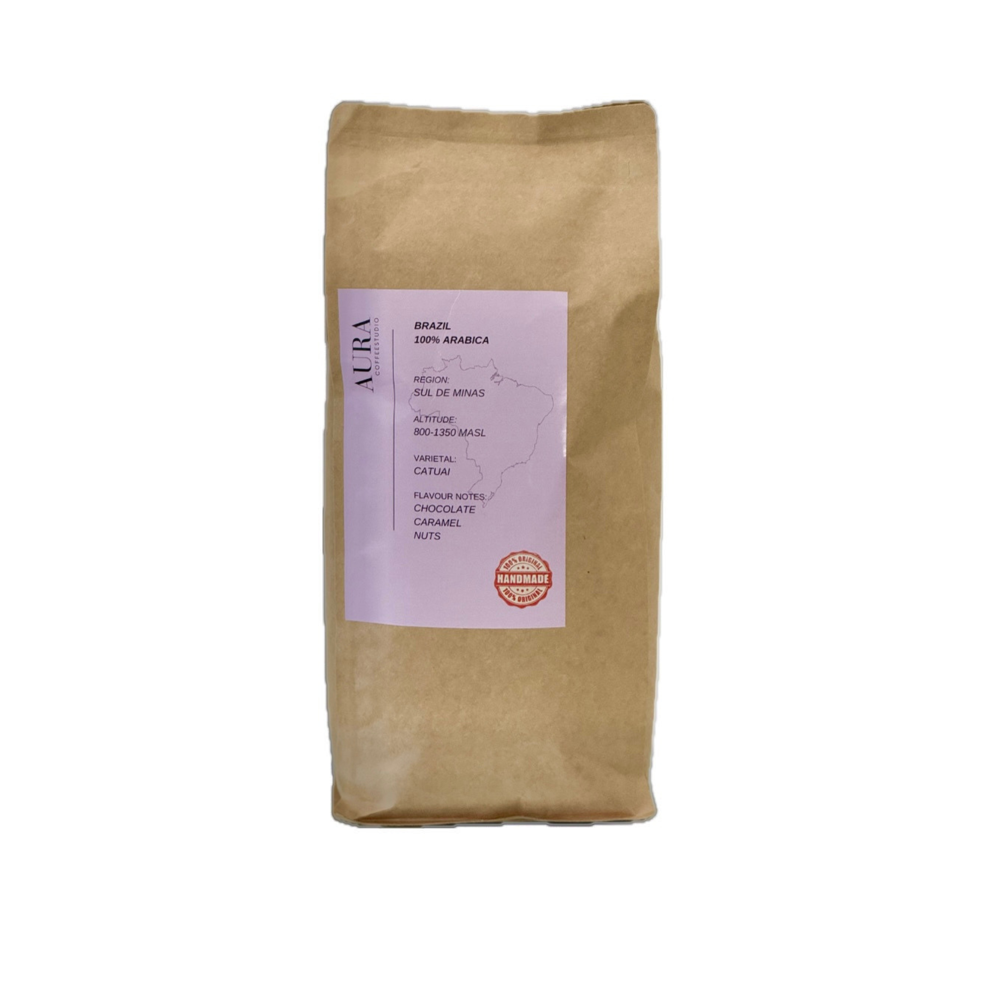 Brazil káva 100% Arabica zrnková 1kg